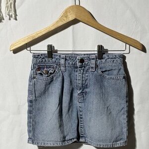 lei Kids Denim Skirt - Light Blue